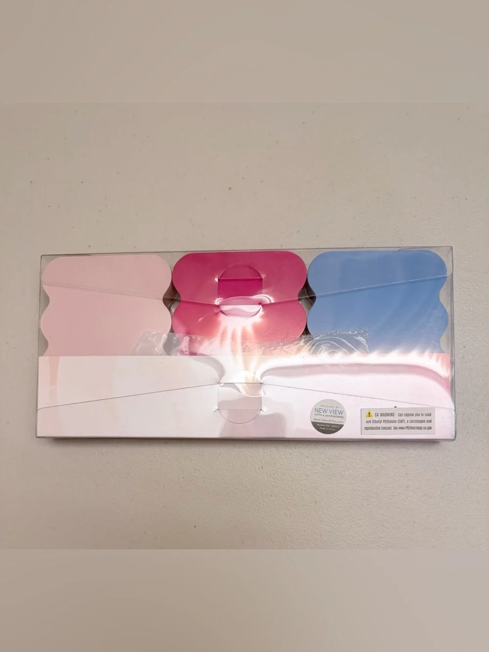 Prinz at Home Mini Magnetic Frames - Blue, Hot Pink, Blush (Set of 3)